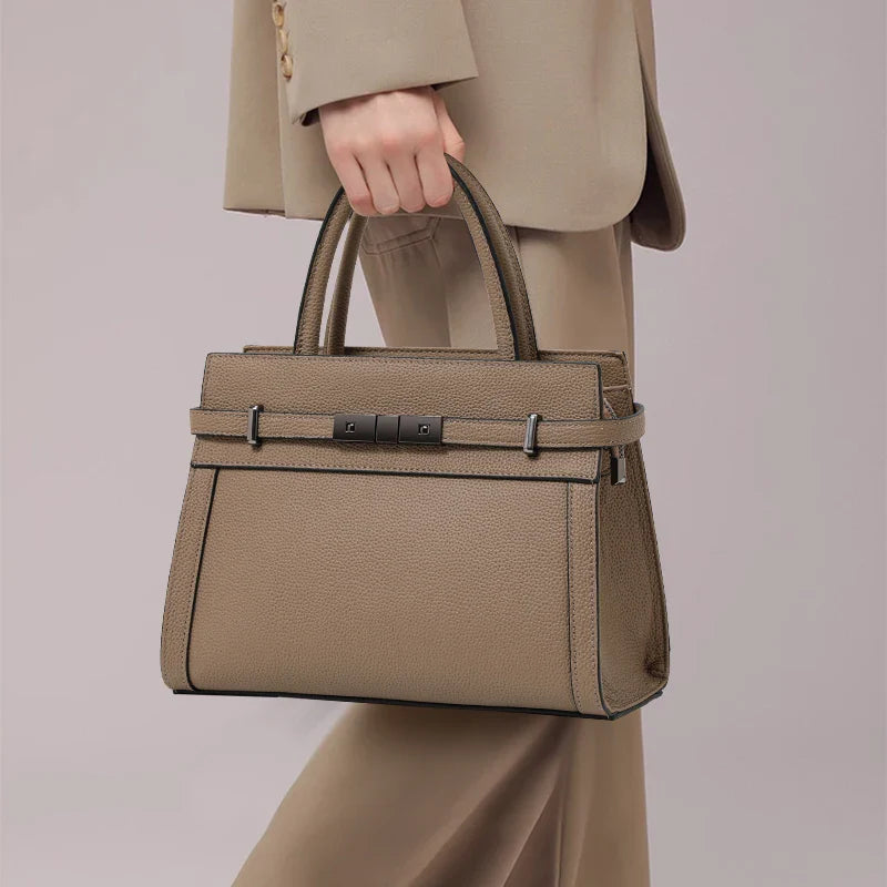 Bolso de Cuero Crown Collection