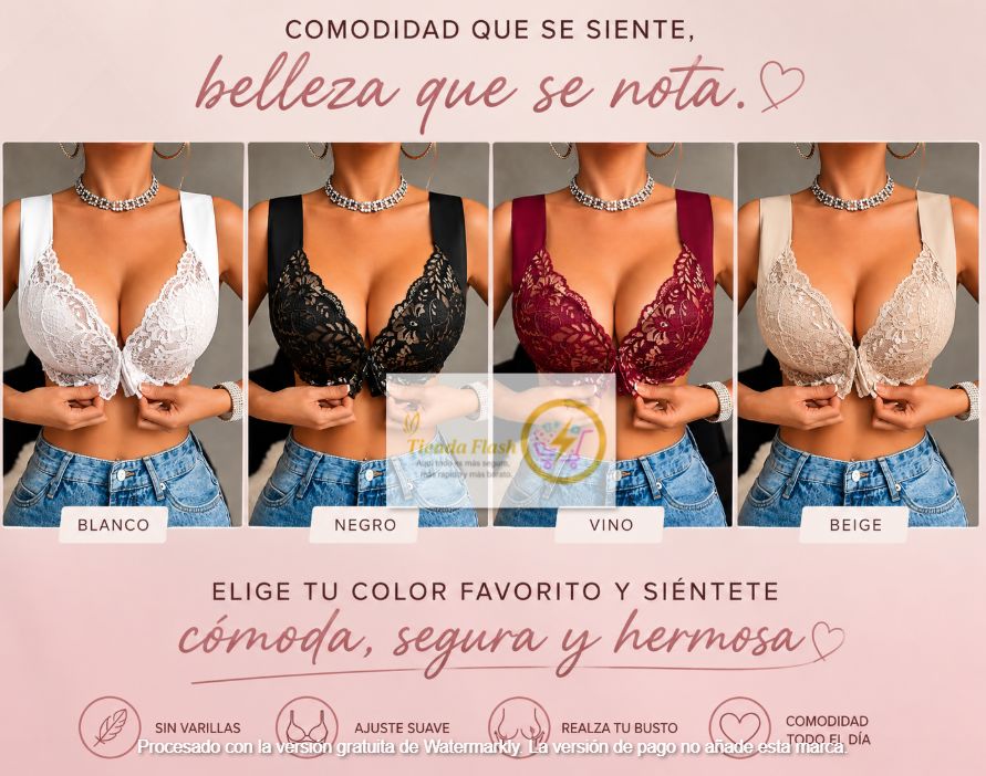 sostén Realce Natural Confort